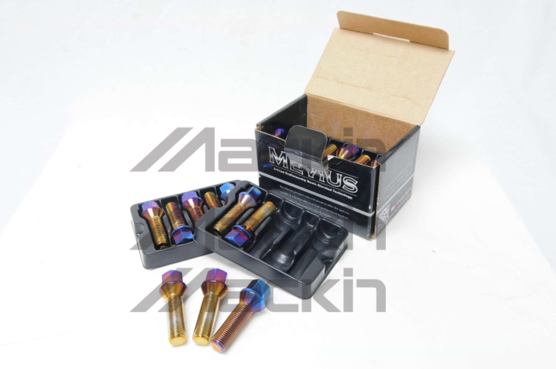 Picture of Wheel Mate WM Mevius Lug Bolt Set Lug Nuts - 40632BR