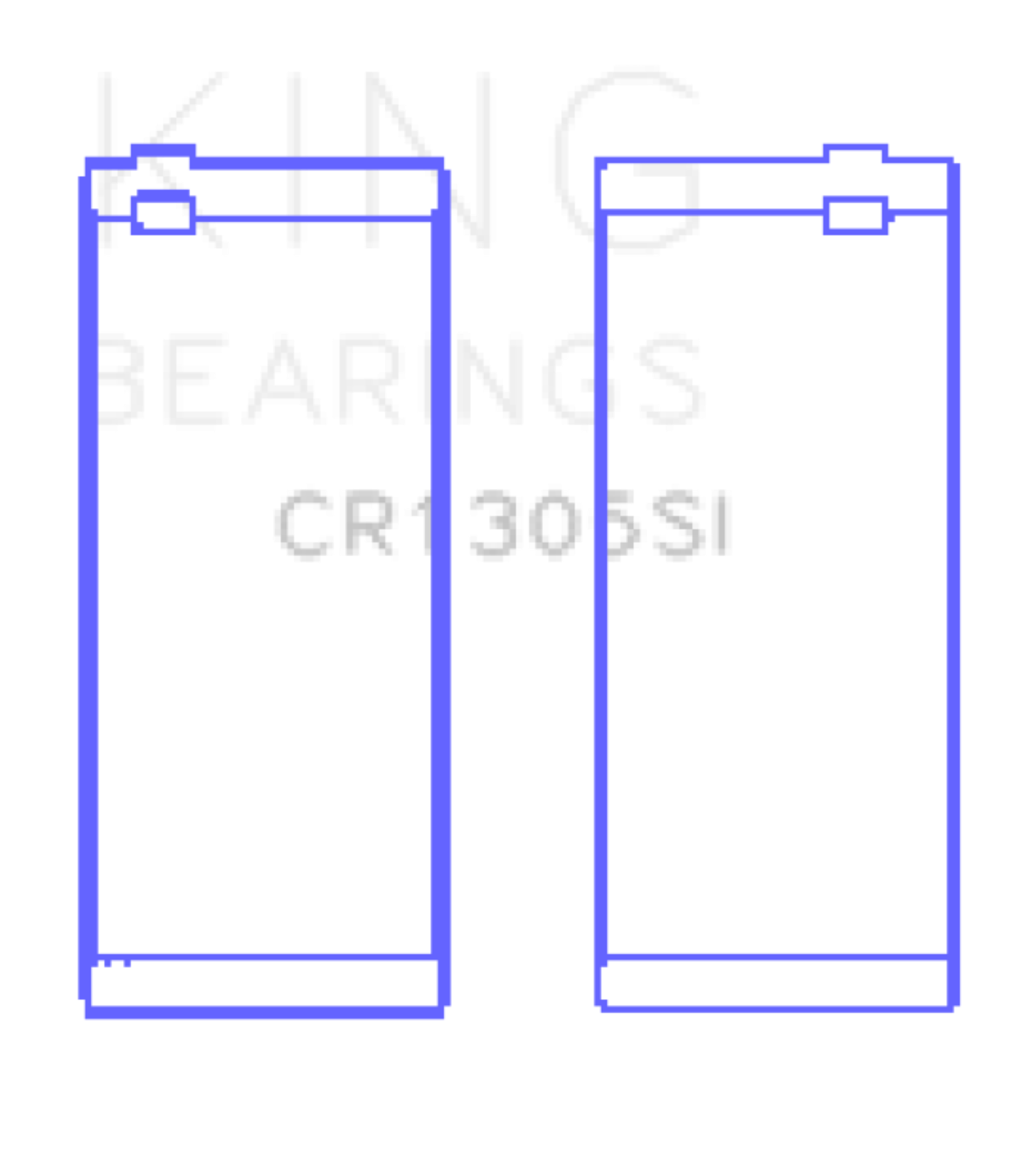 Picture of King Engine Bearings KING Connecting Rod Bearings - CR1305SI0.75
