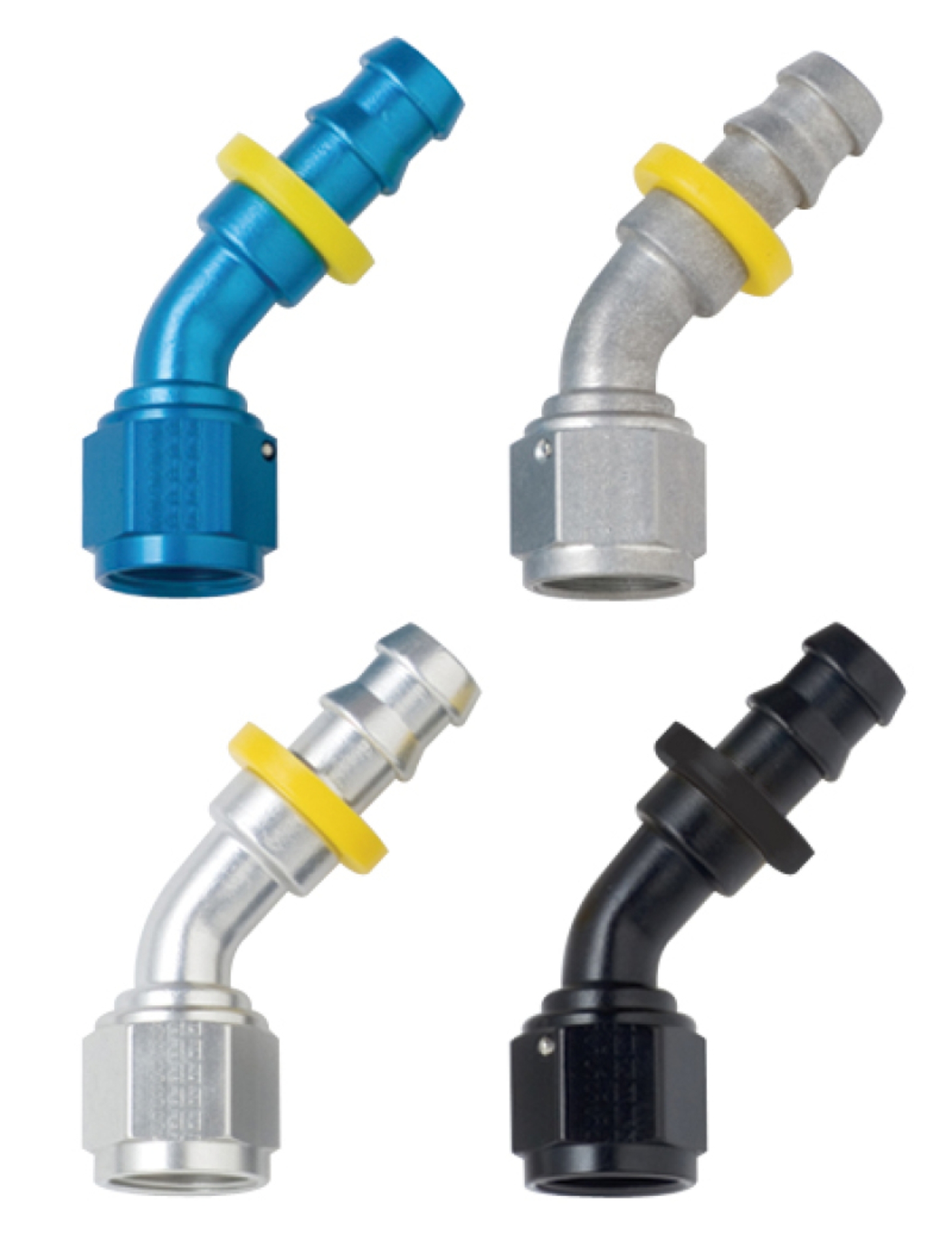 Picture of Fragola FRA Push-Lite Hose Ends Fittings - 204506-BL