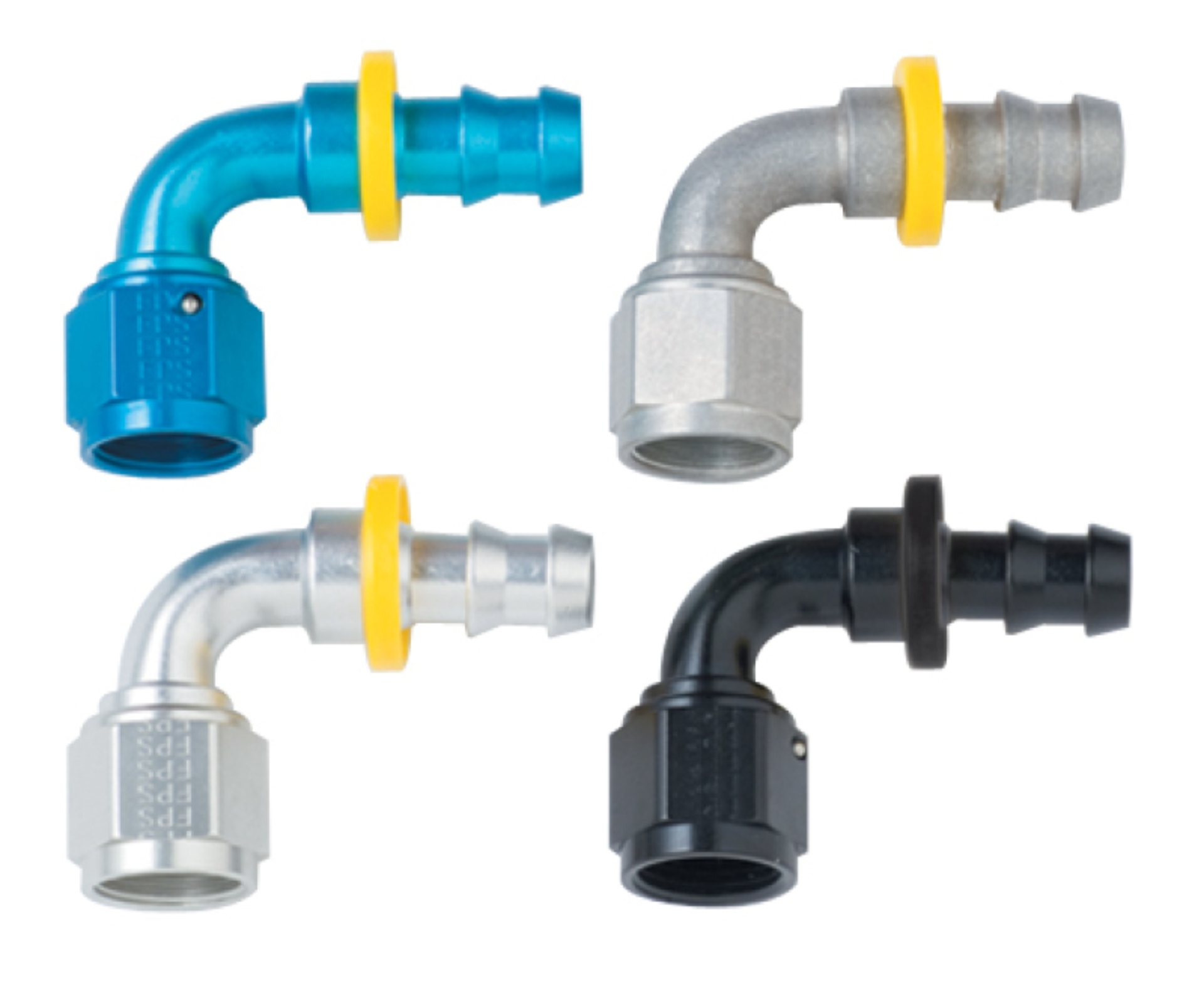 Picture of Fragola FRA Push-Lite Hose Ends Fittings - 209010-BL