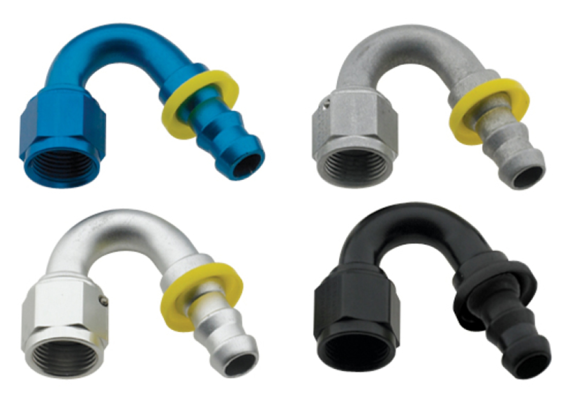 Picture of Fragola FRA Push-Lite Hose Ends Fittings - 215010-BL