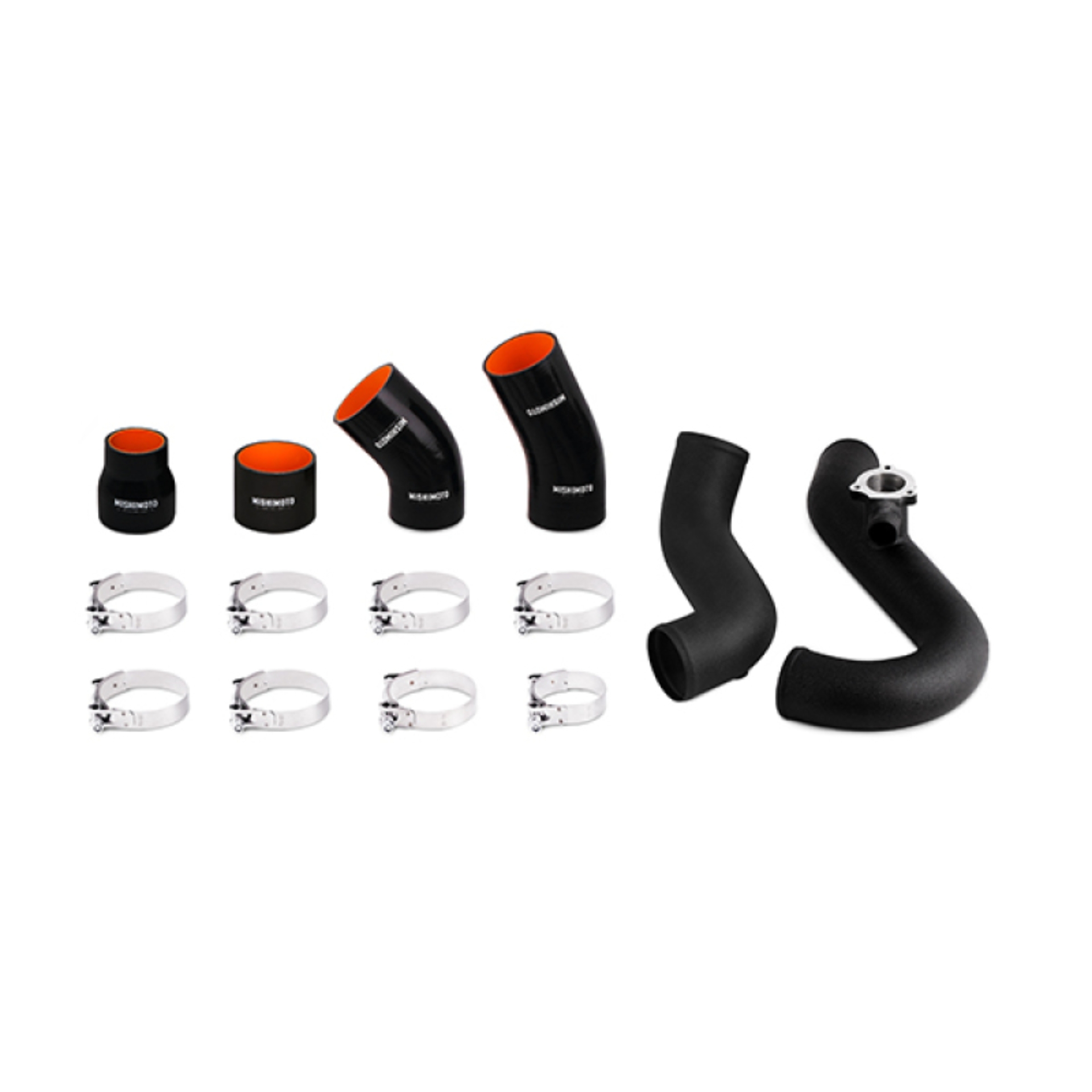 Picture of Mishimoto MM Intercooler Pipe/Boot Kits Intercooler Pipe Kits - MMICP-MUS4-15WBK
