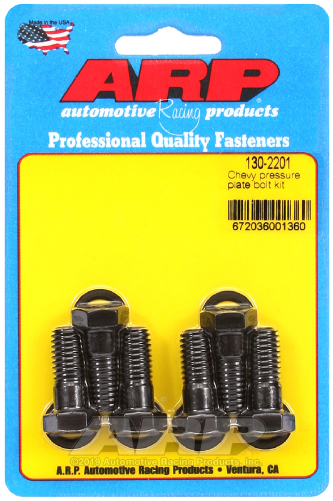 Picture of ARP Pressure Plate Bolt Kit Hardware Kits - 130-2201