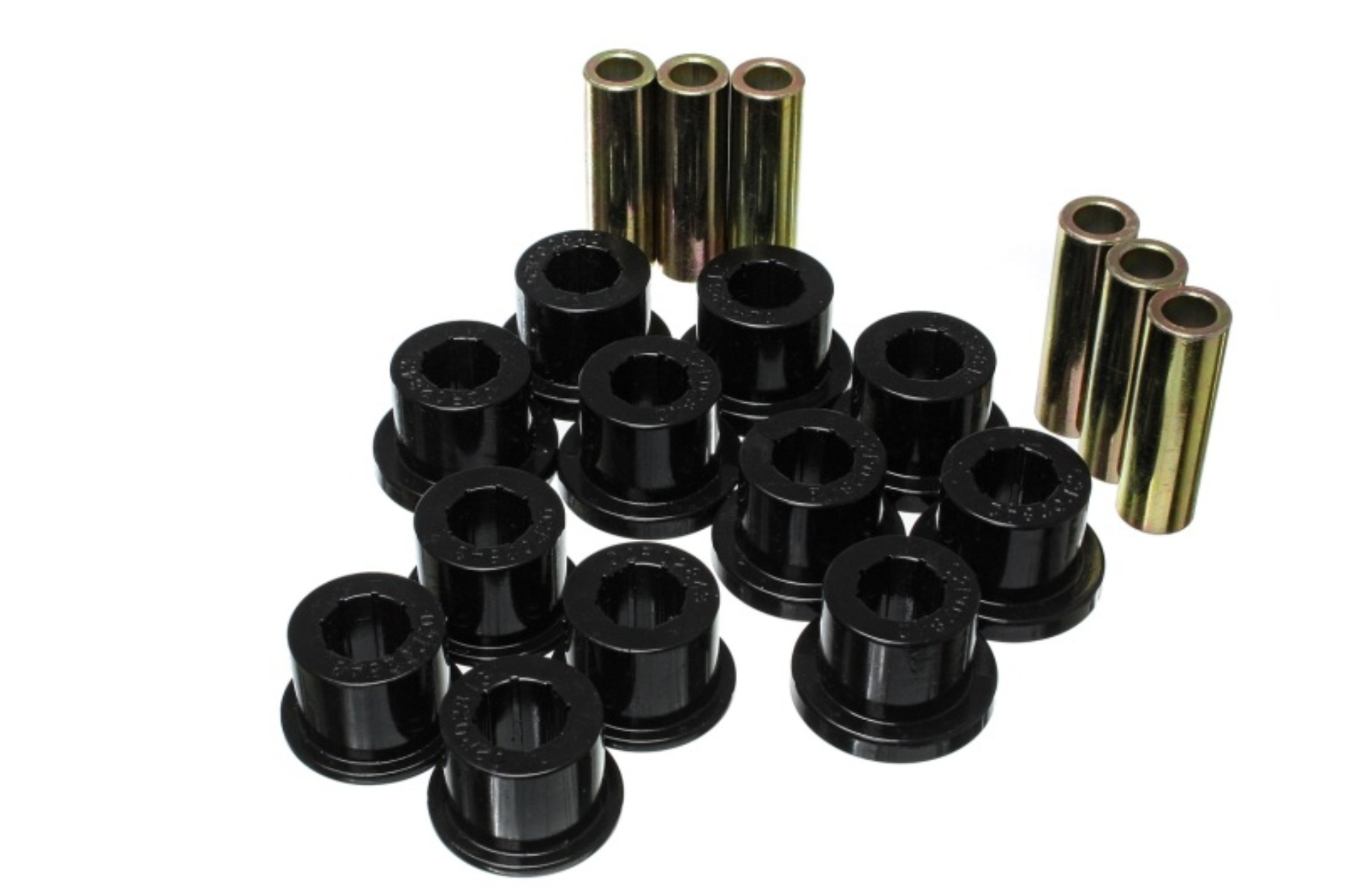 Picture of Energy Suspension ES Spring/Shackle Bush-Black Rear Bushing Kits - 8.2116G