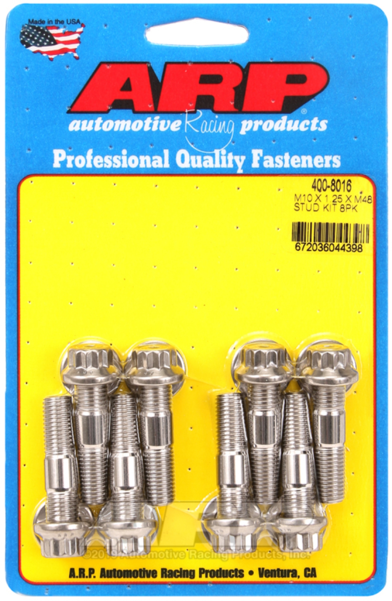 Picture of ARP Stainless Steel Accessory Studs Hardware Kits - 400-8016