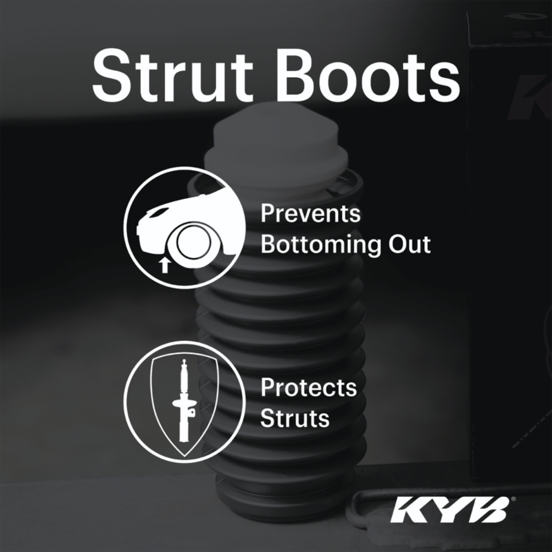 Picture of KYB Strut Boots Front - SB141
