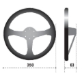 Picture of SPARCO SPA Steering Wheel - 015L800PL