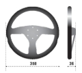 Picture of SPARCO SPA Steering Wheel - 015R375PSN