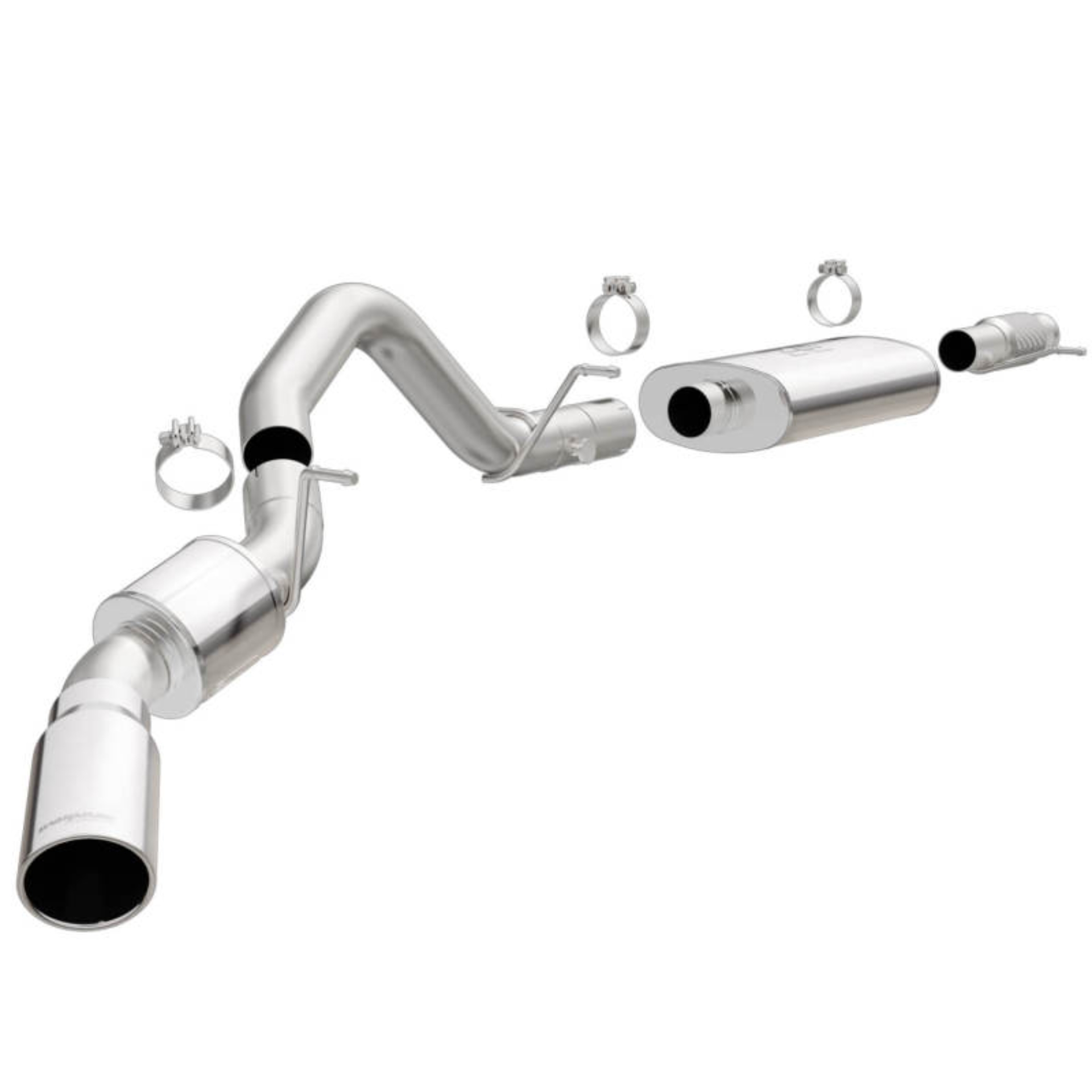 Picture of 19177-Street Cat-Back Exhaust System Cadillac/GMC