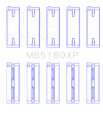 Picture of King Engine Bearings KING Performance Main Bearings - MB5180XP