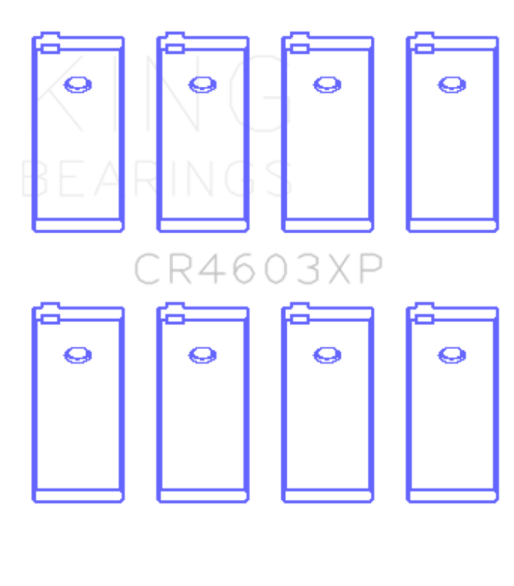 Picture of King Engine Bearings KING Performance Rod Bearings - CR4603XP