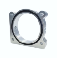 Picture of Torque Solution TQS TB Spacer-Silver Throttle Body Spacers - TS-TBS-028