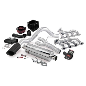 Picture of Banks Power 09 Chevy 5.3L CCSB/ECSB FFV PowerPack System - SS Single Exhaust w/ Black Tip