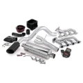 Picture of Banks Power 10 Chevy 5.3L ECSB FFV PowerPack System - SS Single Side-Exit Exhaust w/ Black Tip