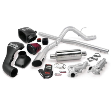 Picture of Banks Power 04-08 Ford 5.4L F-150 SCMB PowerPack System - SS Single Exhaust w/ Chrome Tip