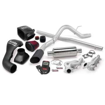 Picture of Banks Power 04-08 Ford 5.4L F-150 ECSB PowerPack System - SS Single Exhaust w/ Black Tip