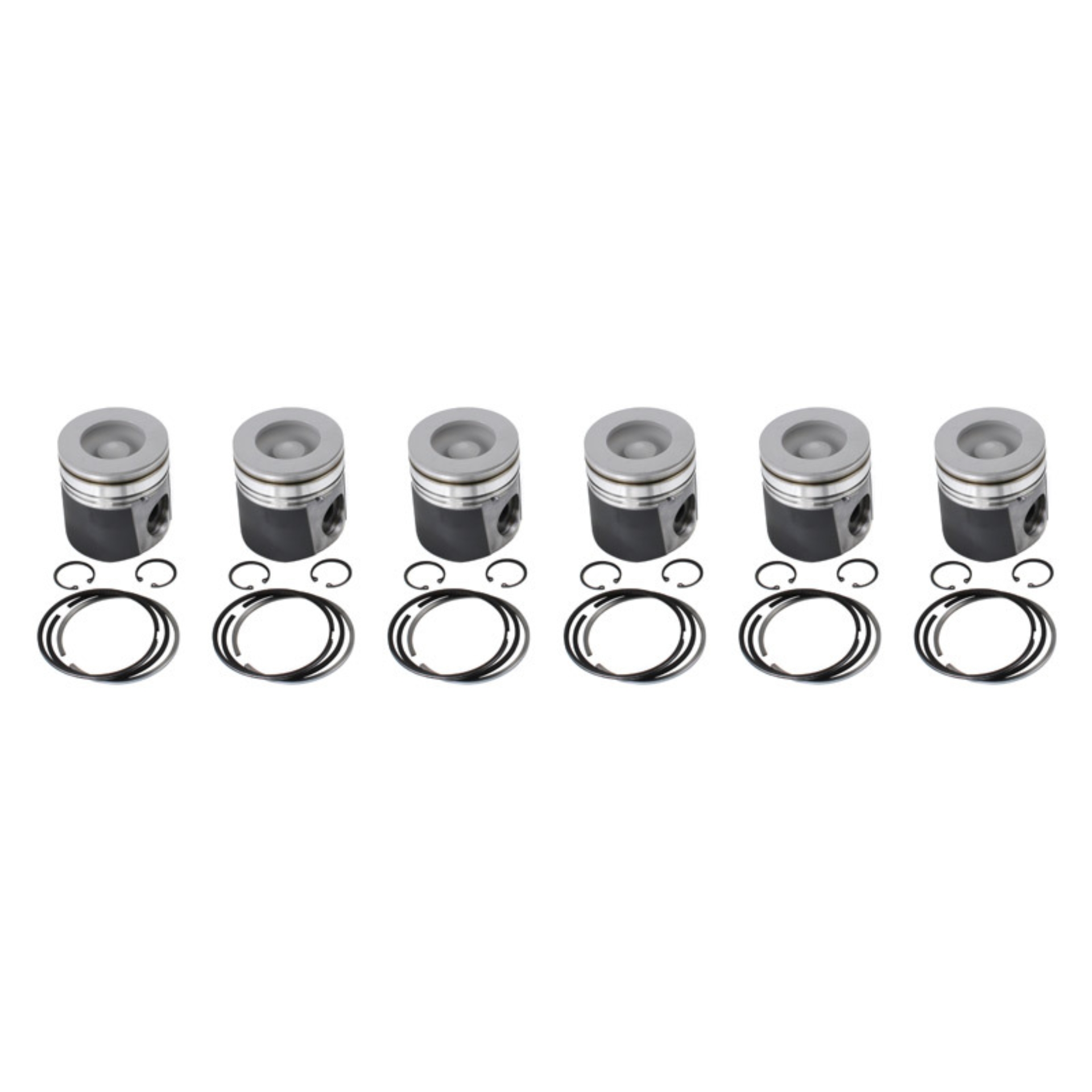 Picture of Industrial Injection IND PDM Piston-Cast-6cyl Piston Sets - PDM-03513CC