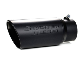 Picture of Sinister Diesel SIN Exhaust Tips - SD-4-5-BLK