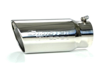 Picture of Sinister Diesel SIN Exhaust Tips - SD-4-5-POL
