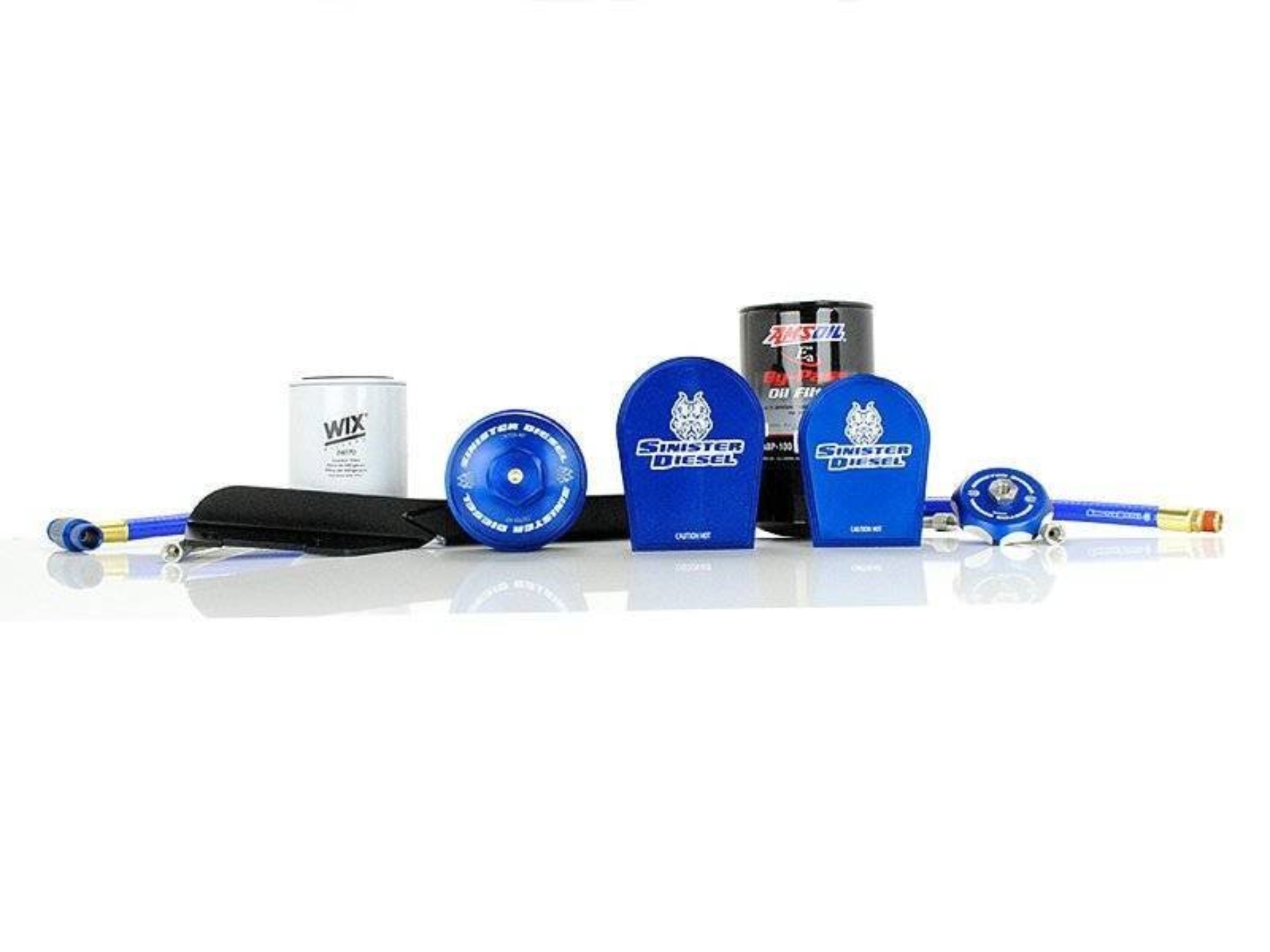 Picture of Sinister Diesel SIN External Oil Filter System Oil Filter Other - SD-EOF-CF-6.0