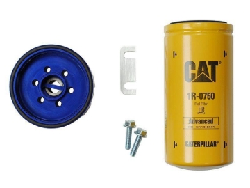 Picture of Sinister Diesel SIN CAT Filter Adapters Oil Filter Other - SD-CAT-DMAX