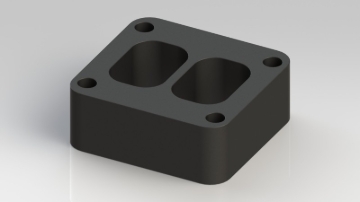 Picture of Fleece Performance FPE Pedestal Spacers Flanges - FPE-T4PED-SPACER1.5