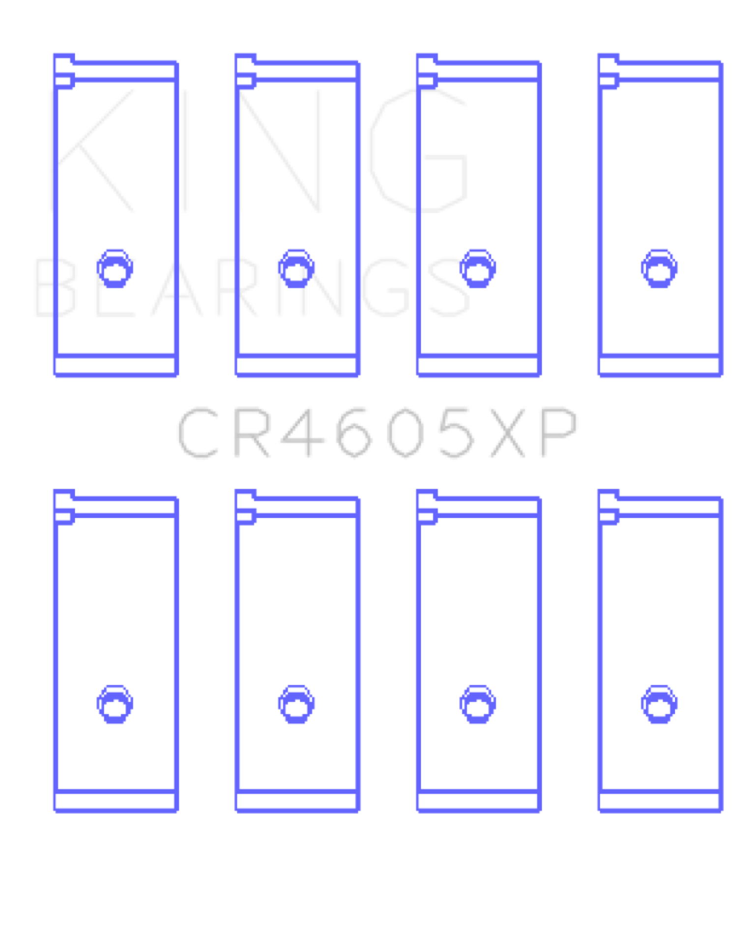 Picture of King Engine Bearings KING Performance Rod Bearings - CR4605XP