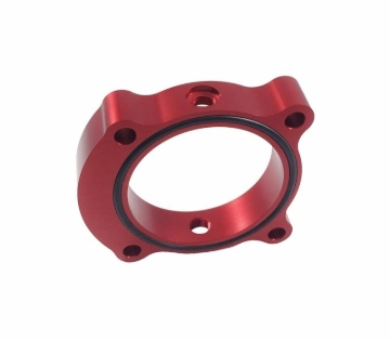 Picture of Torque Solution TQS TB Spacer-Red Throttle Body Spacers - TS-TBS-029R-1