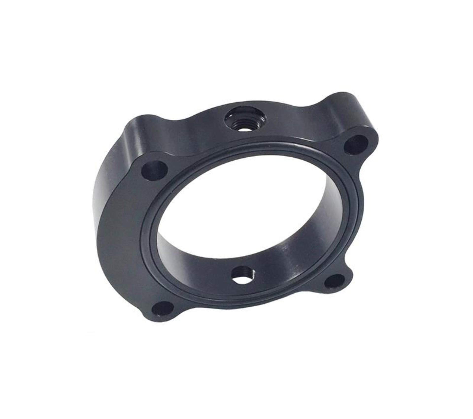 Picture of Torque Solution TQS TB Spacer-Black Throttle Body Spacers - TS-TBS-029B-1