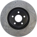 Picture of Sport Drilled & Slotted Brake Rotor; Front Right