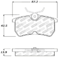 Picture of Stoptech ST Street Brake Pads - 308.08860
