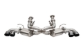 Picture of Corsa 20-25 Corvette C8 3in Valved Cat-Back 4.5in Blk Quad Tips Fits Factory Perf Exhaust DeletesAFM