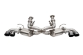 Picture of Corsa 20-25 Corvette C8 3in Valved Cat-Back 4.5in Blk Quad Tips Fits Factory Perf Exhaust DeletesAFM