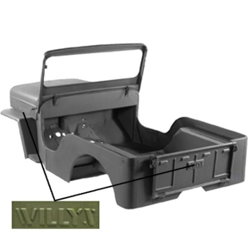 Picture of OMIX OMI Tub Kits Other Body Components - DMC-693197