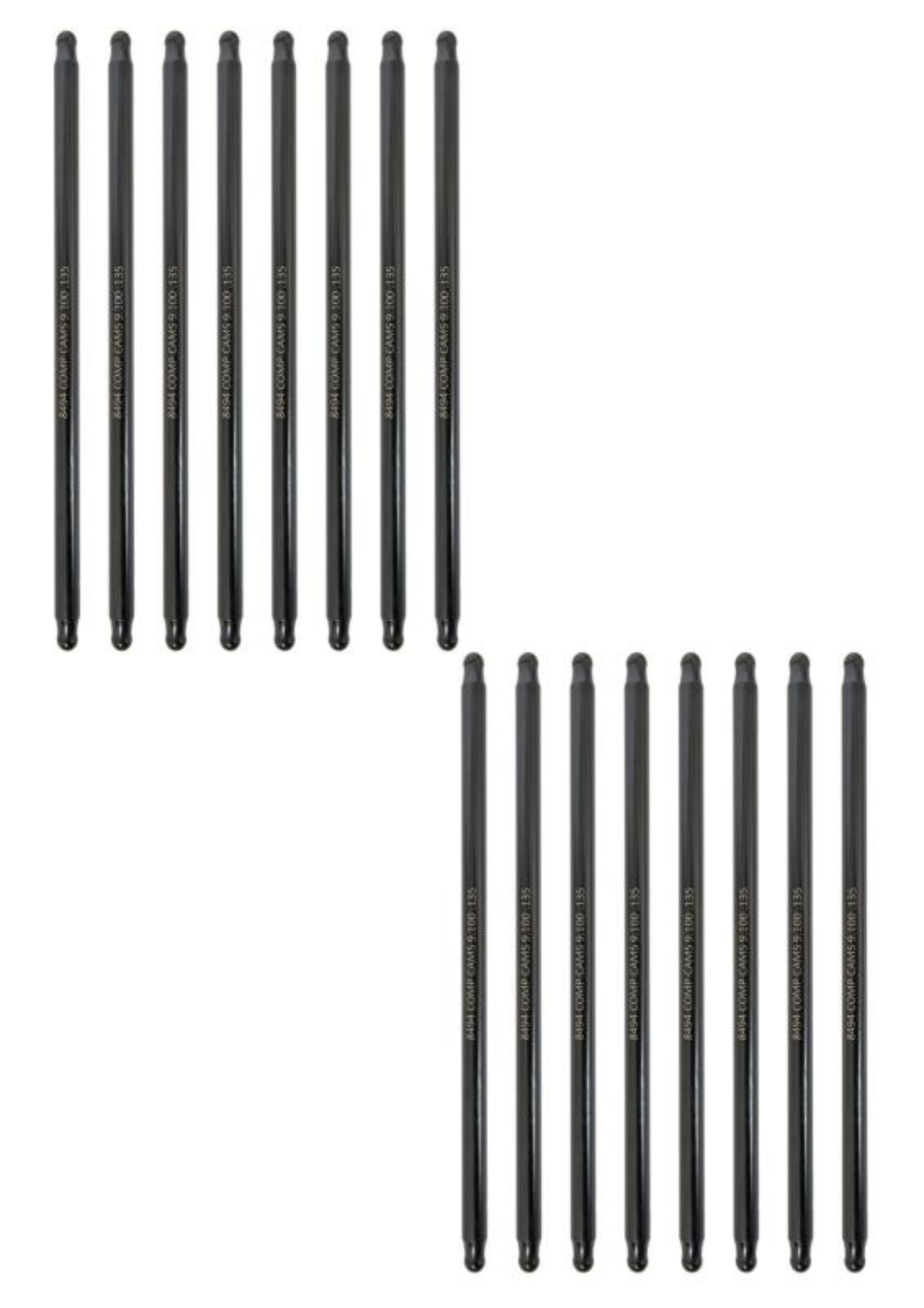 Picture of PUSHRODS, HI-TECH 3/8" 9.100" .135" WALL
