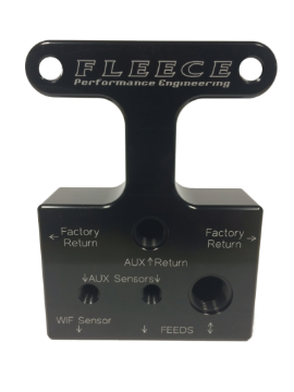 Picture of Fleece Performance FPE Fuel Distribution Blocks Fuel Manifolds - FPE-FFD-RF-3G-67