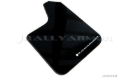 Picture of Rally Armor RAL UR Blk Flap/Wht Logo Mud Flaps - MF12-UR-BLK/WH