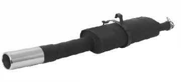 Picture of Remus RMS Axle Back Exhausts - 166097 0507