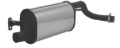 Picture of Remus RMS Axle Back Exhausts - 955005 098