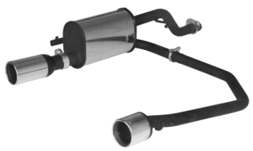 Picture of Remus RMS Axle Back Exhausts Rear - 625106 1570