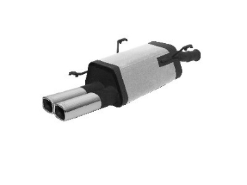 Picture of Remus RMS Axle Back Exhausts - 665598 0508