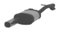 Picture of Remus RMS Axle Back Exhausts - 456006 0501