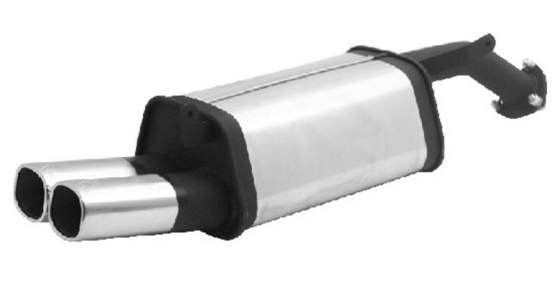Picture of Remus RMS Axle Back Exhausts - 555001 0502