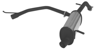Picture of Remus RMS Axle Back Exhausts - 664006 198