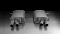Picture of Remus RMS Axle Back Exhausts - 088906 0500LR