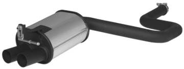 Picture of Remus RMS Axle Back Exhausts - 206006 098