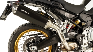 Picture of Remus 2018 BMW F 750 GS 4G85 57 kW (Euro 4) Black Hawk Slip On w/Connection Tube