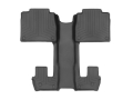 Picture of WeatherTech WT FloorLiner-Rear-Blk Floor Mats - 4415952