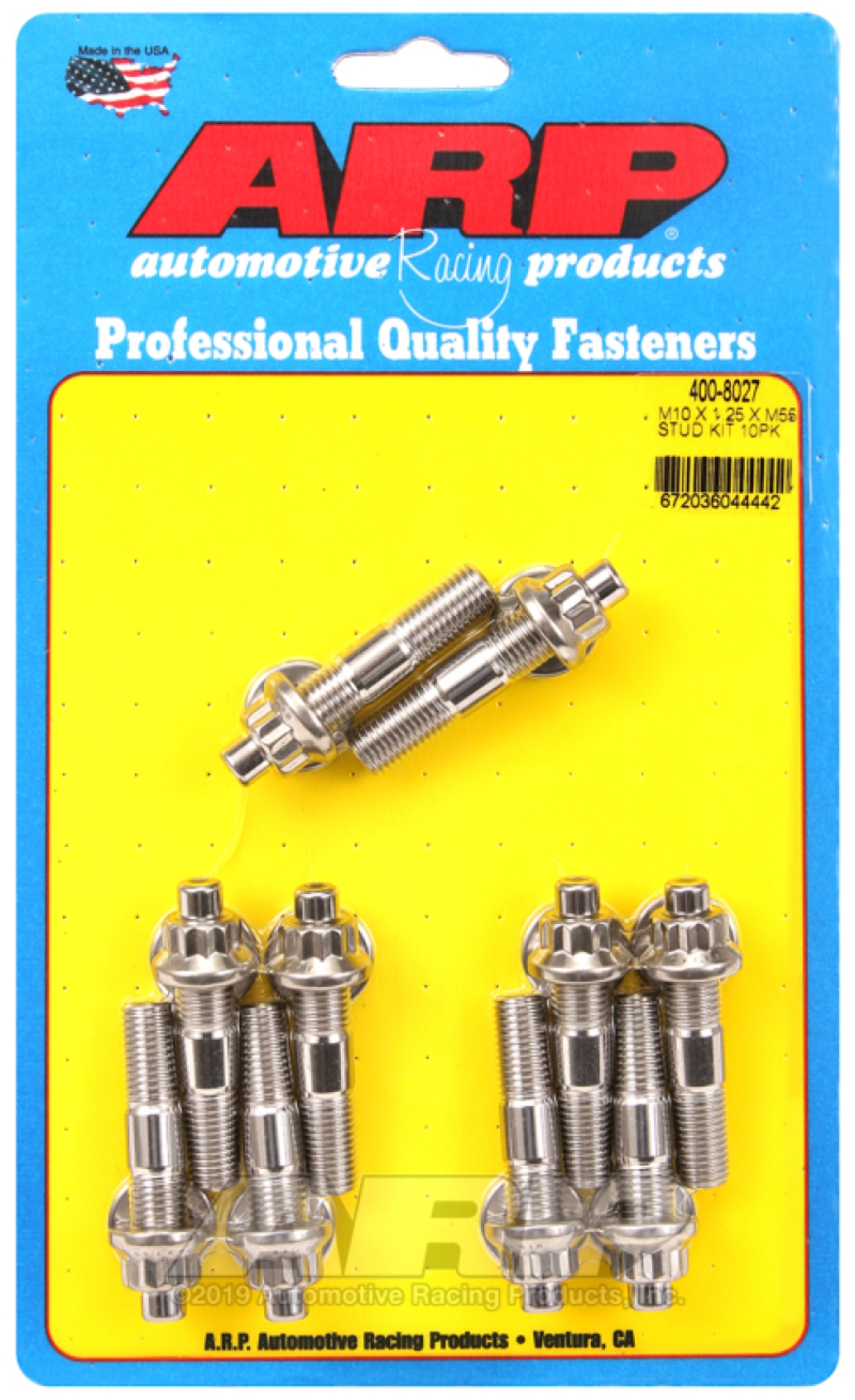 Picture of ARP Stainless Steel Accessory Studs Hardware Kits - 400-8027