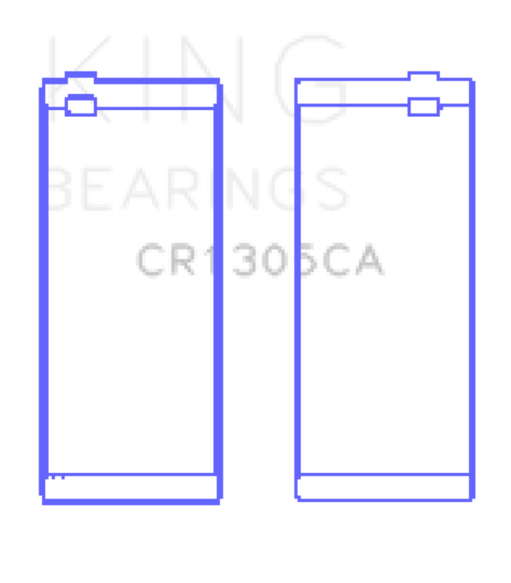 Picture of King Engine Bearings KING Connecting Rod Bearings - CR1305CA